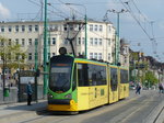 Moderus Beta Nr 426 in Richtung Gorzyn am 1.5.2016 nahe dem Hauptbahnhof von Poznan.