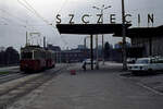 Szczecin / Stettin SL 6 (Tw 256) Dworzec Szczecin Glówny / Bahnhof Stettin Glówny am 20.