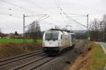 370 008-2 PKP und 139 558-1 Railadventure bei Staffelstein am 09.01.2015.