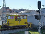 Ein DP-Arbeitsfahrzeug (DPE 208, 93 94 4509 008-6) war Mitte Januar 2017 in Aveiro abgestellt.