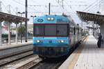 FARO (Distrikt Faro), 12.03.2022, 0452 als Regionalzug nach Vila Real de Santo António im Bahnhof Faro