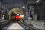 Bahnhof Rossio in Lissabon am 19.03.2018: Der Bahnhof Rossio liegt direkt in der Stadt nahe dem Restauradores Platz.