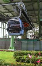 TELEFÉRICOS DA MADEIRA: Die Seilbahn zwischen Funchal und Monte aufgenommen am 18.