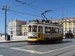 Historische Straßnbahn in Lissabon am 05.06.2017 (Praca do Comercio)