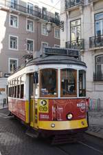LISBOA (Distrikt Lisboa, 25.08.2019), Tramwagen Nr.