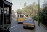 Lisboa / Lissabon CARRIS SL 26 (Tw 265) im Oktober 1982. - Scan eines Farbnegativs. Film: Kodak Safety Film 5035. Kamera: Minolta SRT-101.
