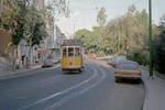 Lisboa / Lissabon CARRIS SL 25 (Tw 240) im Oktober 1982. - Scan eines Farbnegativs. Film: Kodak Safety Film 5035. Kamera: Minolta SRT-101.