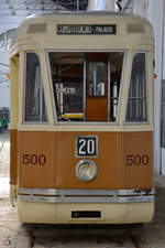 No. 500 ist ein 1951 entwickelter Prototyp, welcher den Straßenbahnverkehr grundlegend modernisieren sollte. Er wurde von dem Transportunternehmen  Sociedade de Transportes Colectivos do Portodes  (STCP) entwickelt. Es kam jedoch nicht zum Serienbau. (Museu do Carro Eléctrico Porto, Januar 2017)