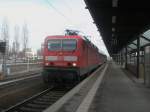 Hier 143 812-6 mit ...  Alexander Borchardt 01.03.2010