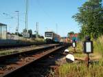 An einem Sommerabend verließ der PRESS VT650 032 den Bahnhof ... An einem Sommerabend verließ der PRESS VT650 032 den Bahnhof ...