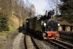 Die s�chsische IK No 54 f�hrt am 29.11.09 in den ...