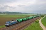 private-evus Auf der Fahrt von Gy�r nach K�ln-Eifeltor konnte die ADRIA-Maschine 1216.921 am 18. Mai 2010 mit dem SLGAG 47186 bei Amstetten bildlich festgehalten werden. 