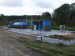 Die zuk�nftige Tankstelle in ...  Mirko Schmidt 10.10.2011