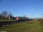 RABe 514 056-1 passiert ...  Silvio Jenny 23.01.2011