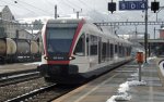 Nach einem kurzen Halt in Arth-Goldau setzt der RABe 520 ...