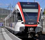 RABe 520 000-1 Einfahrt ...  Marcel Peschka 04.12.2011