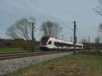 RABe 521 005 der Regio S-Bahn Basel als SBB 79830 ...