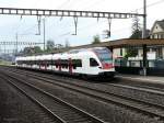 rabe-523-flirt SBB - Triebzug RABe 523 039-1 im Bahnhof Rupperswil am 20.06.2010