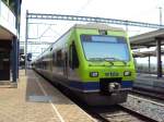 rabe-525-bls NINA RABe 525 03 als Dienstzug in Ins. 25.04.2010