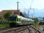 Zwei NINA s bei der Einfahrt in Thurnen am 28.04.2010  ...