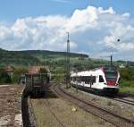 rabe-526-flirt RABe 526 659-8 als SBB79837 (Engen - Konstanz) am 29. Mai 2010 in Welschingen-Neuhausen.