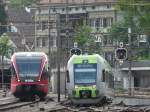 bls - Triebzug RABe 526 264 und Triebzug RABe 535 ...