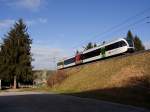 Ein Stadler GTW als R 25846 von Weinfelden nach Konstanz ...