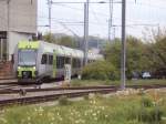 L�tschberger RABe 535 113 und RABe 5353 111 bei der ...
