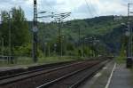 Vom Bahnsteig 2 aus ...  Siegfried He�e 18.05.2012