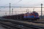 1116 041 im neuen Rail Cargo Hungaria Design wartet im ...