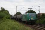 145-CL 004 fuhr am 24.06.2009 mit einem Kesselwagenzug durch Hannover ... 145-CL 004 fuhr am 24.06.2009 mit einem Kesselwagenzug durch Hannover ...