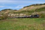 185 571 (R4C) mit Kesselzug bei Himmelstadt (22.04.2010)  ...