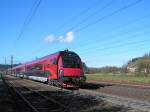 railjet 80-90 716 ist mit RJ63 bei Redl-Zipf unterwegs;091105