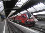 Endlich kommen die Taurus auch mit Personenz�gen in die Schweiz. ...