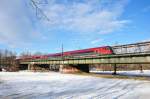 RJ 67 am 03.01.10 auf der Braunauer Br�cke in M�nchen ...