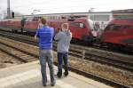... Staunen �ber ein Railjet-Sandwich... und auf Chip brennen. (Trudering, ...