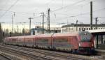 Am 21.03.10 rast der RJ 65 nach Budapest Keleti-pu durch ...