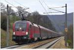 RJ160 beim ES in Tullnerbach-Pressbaum, 10.4.10.  ...