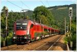 1116.220 mit dem RJ662; Hofstatt, 4.7.2010.  ...