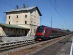 Ein RJ am 01.08.2010 bei der Durchfahrt in Teisendorf.  ...
