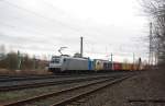 Dieser Containerzug in Richtung ...  Jens Baumhauer 11.02.2011