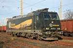 railservice-alexander-neubauer-ran 185 574-1 am 29.11.09 im Bahnhof Guben
