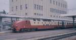 ram-tee-isbb--de-ivns RAm TEE I 502 am 31.8.1974 in Lenzburg. Der letzte fahrplanm�ssige Einsatz des RAm TEE I 502 erfolgte am 25.Mai 1974 mit dem TEE 'Edelweiss' von Z�rich nach Amsterdam.