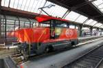 Rangiertraktoren Ee 922 001 am 29.04.2010 im HB Z�rich.