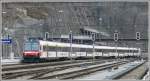 Der Glarnersprinter nach Z�rich HB trifft aus dem Glarnerland in ...