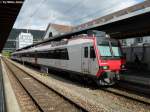 rbde-560-domino RBDe 560 250-3 (ex RBDe 560 066-3) am 27.7.2010 in Biel als RE nach La-Chaux-de-Fonds.