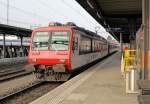 Der gepflegte RBDe 560 052-3 Dagmersellen war am 09.04.10 mit ...