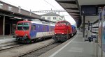 Am 08.05.10 �berholt die Am 843 005-0 den RBDe 560 ...