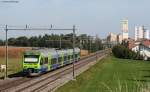 NINA 24 der BLS als S1 (Fribourg-Thun) bei D�dingen 3.10.09 ...