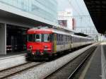 rbe-540 SBB - Triebwagen RBe 4/4 540 024-7 in Aarau am 20.06.2010
